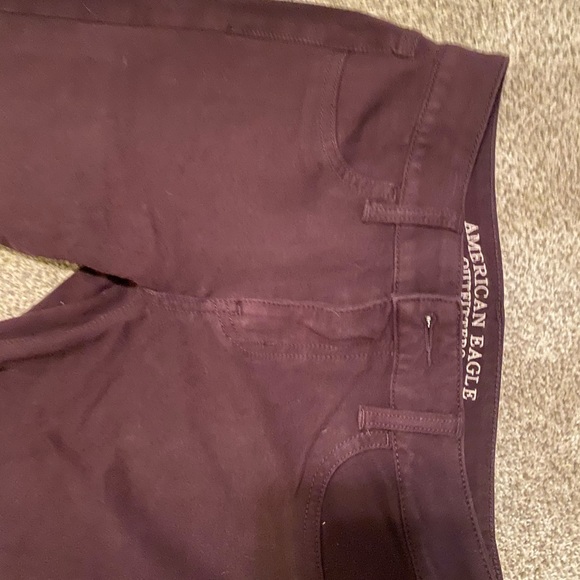 Maroon American Eagle Jeggings - Picture 6 of 6